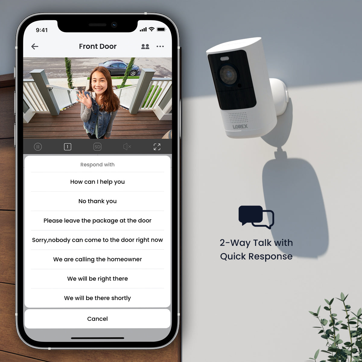 Wi-Fi Security Camera - Open Box